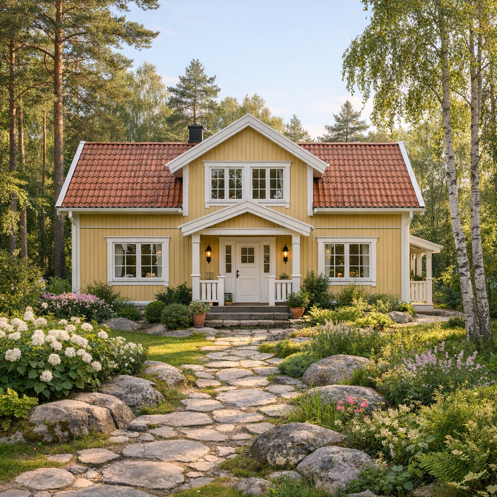Classic Scandinavian home